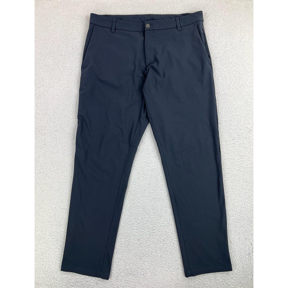 Lululemon Commission Classic Pants Men's 36x32 Gray Warpstreme LM5AEXS